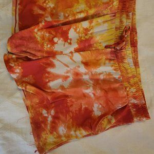No Boundaries Juniors Girls 3XXLARGE Shorts Tye Dye